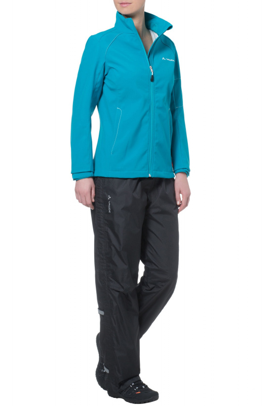 Womens Fluid Full-Zip Pants